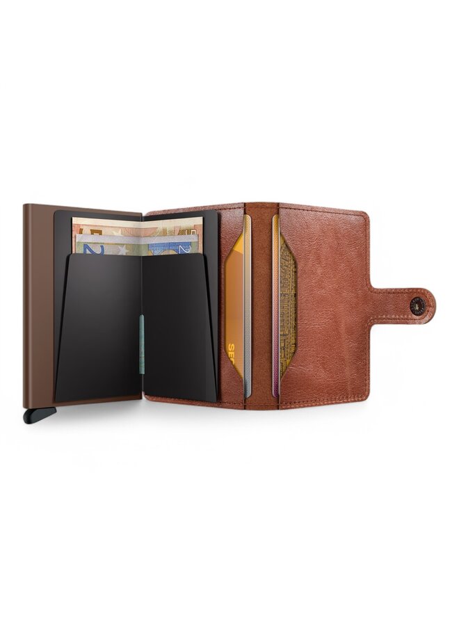 Secrid Miniwallet Vintage Cognac-Brown