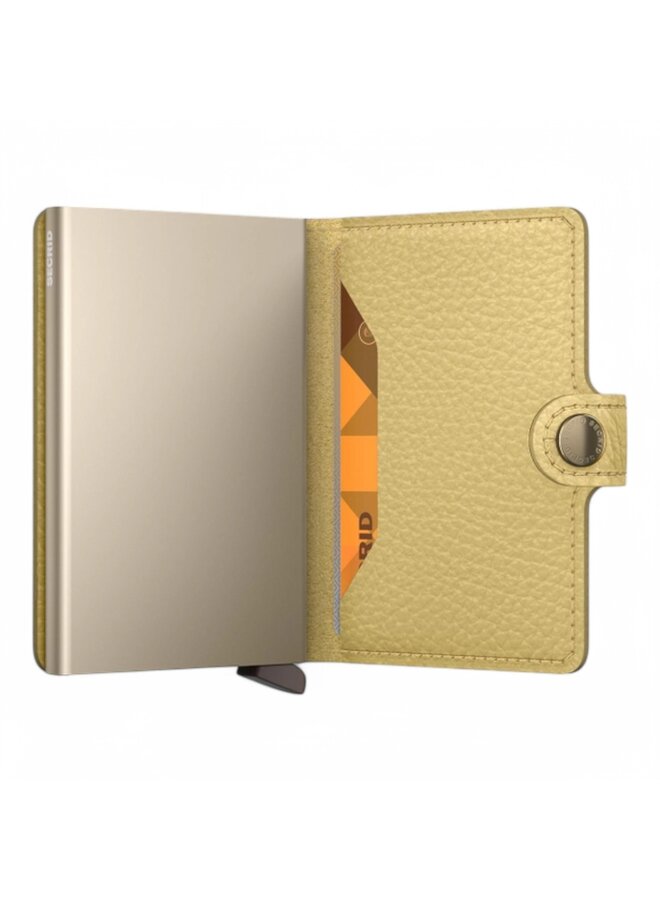 Secrid Miniwallet Pebble Butter Yellow