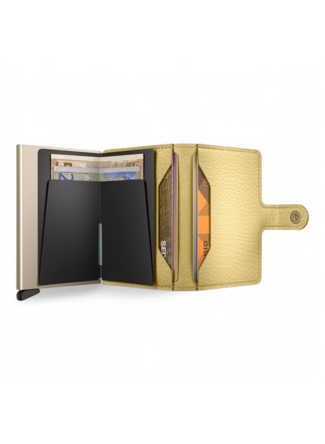 Secrid Miniwallet Pebble Butter Yellow