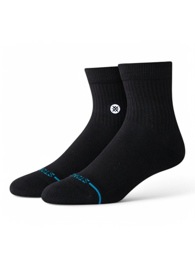 Stance Icon Quarter Black