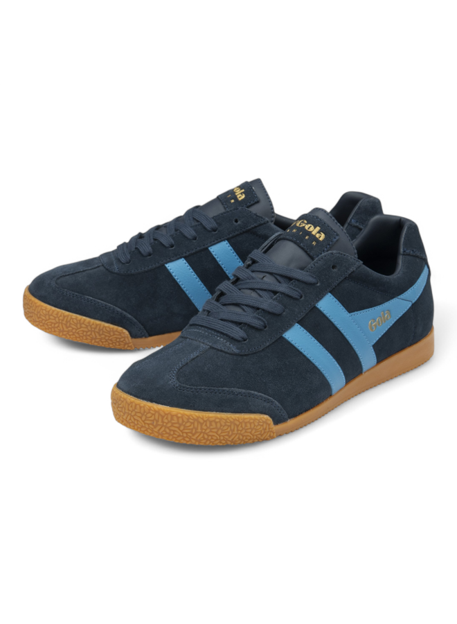 Gola Harrier Suede Navy/Santorini