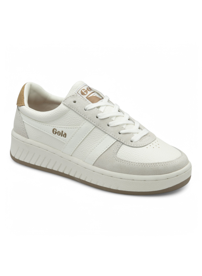 Gola Grandslam 88 White/White/Light Caramel