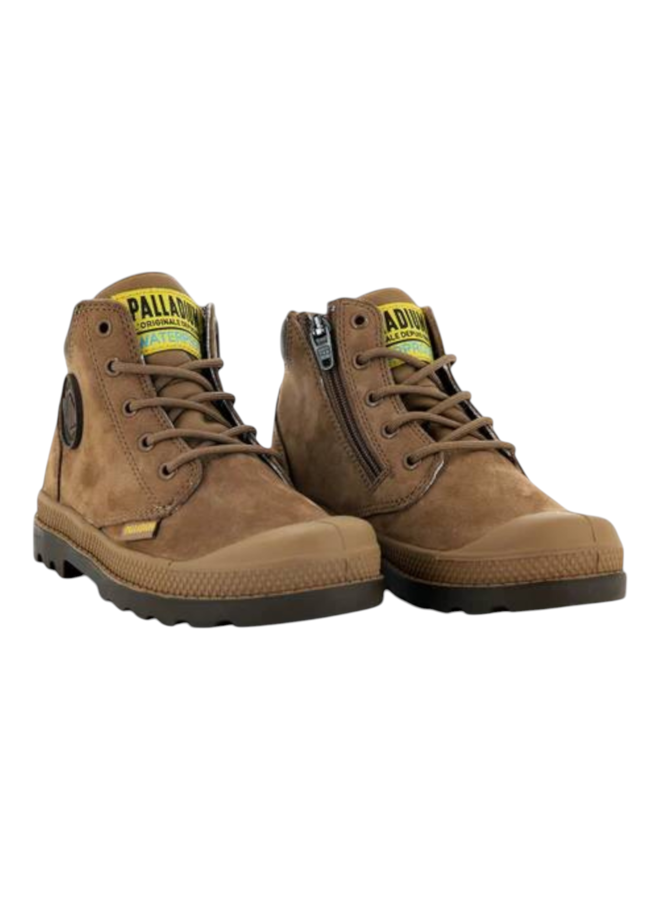 Palladium Pampa Hi Cuff WP OZ Mahogany