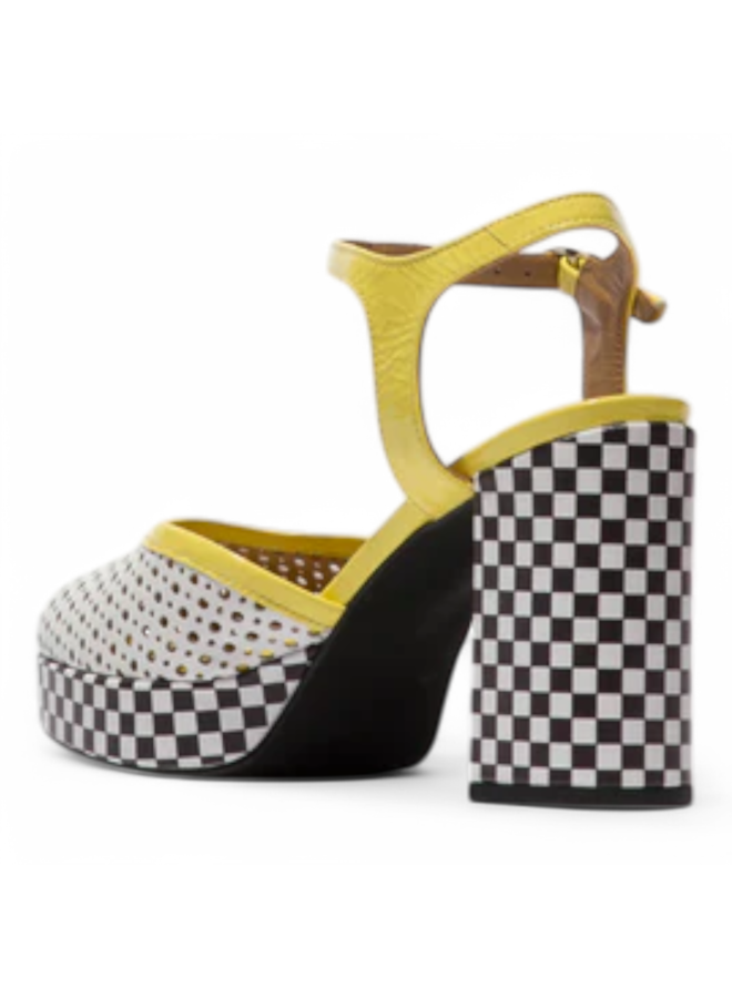 Fly London Elza Kais/Napp - White/Lemon