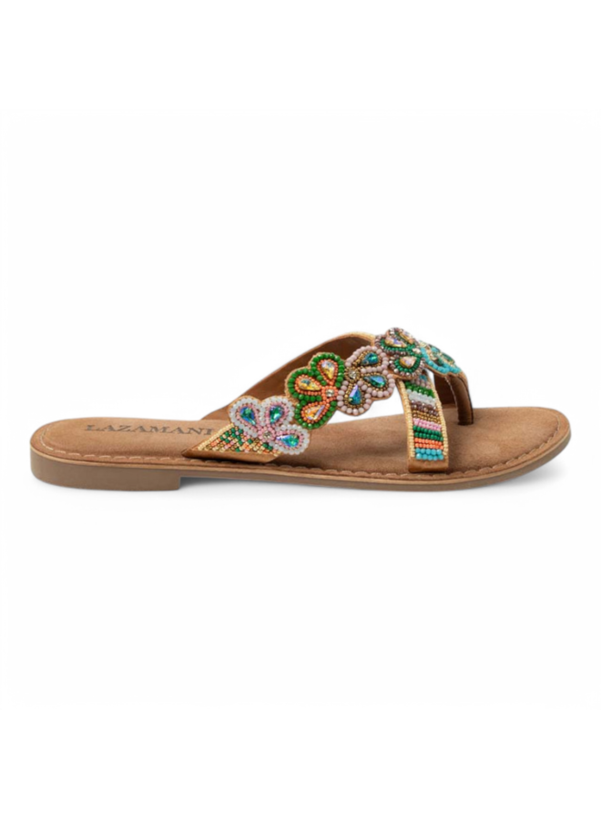 Lazamani LA75001  Multi / Beads Flower