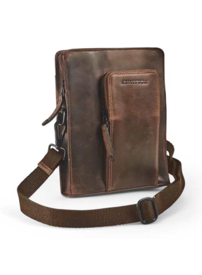 Maverick Mav-To-817-03 The Original Lederen Schoudertas Xs