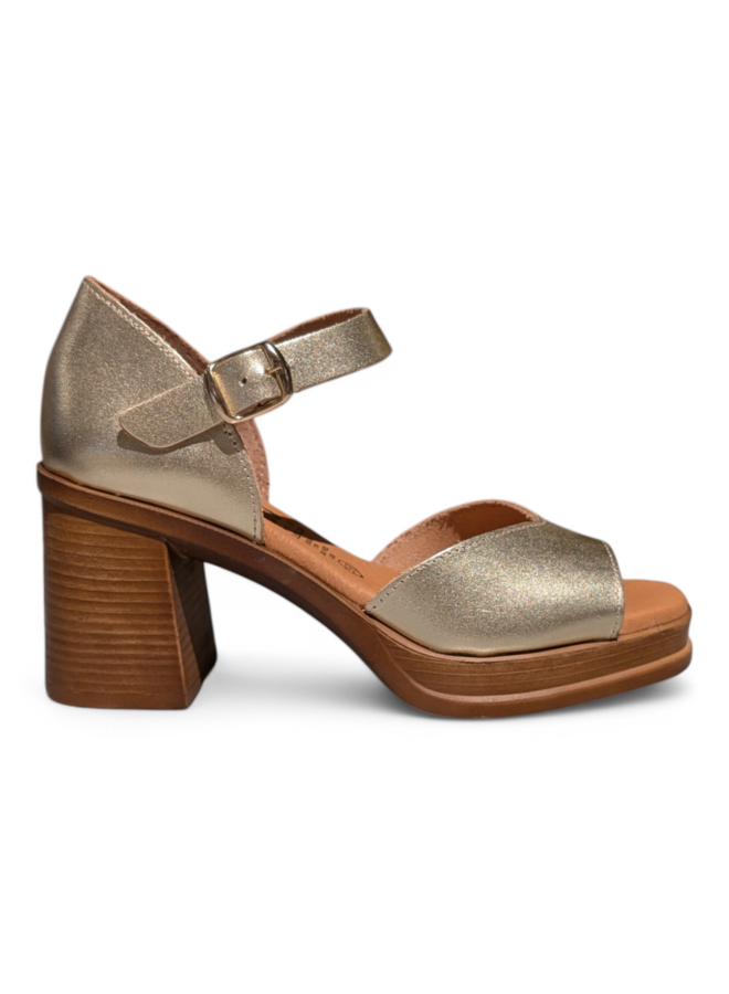 Hee Shoes 25550 Metal Champagne