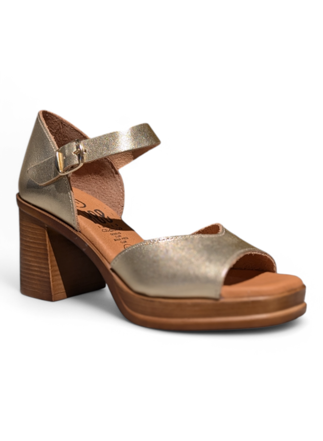 Hee Shoes 25550 Metal Champagne