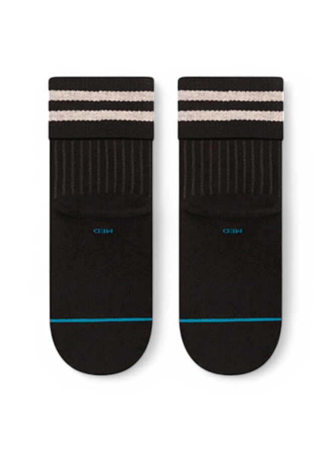 Stance Roll Cuff Quarter Zwart