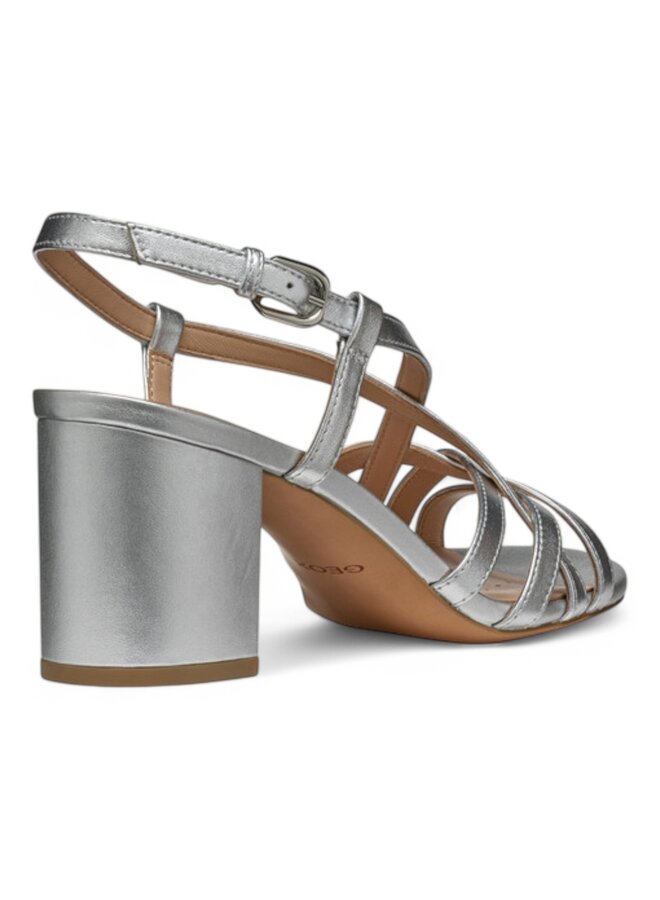 Geox D55YZB D Virnilisa Met Sheep Silver