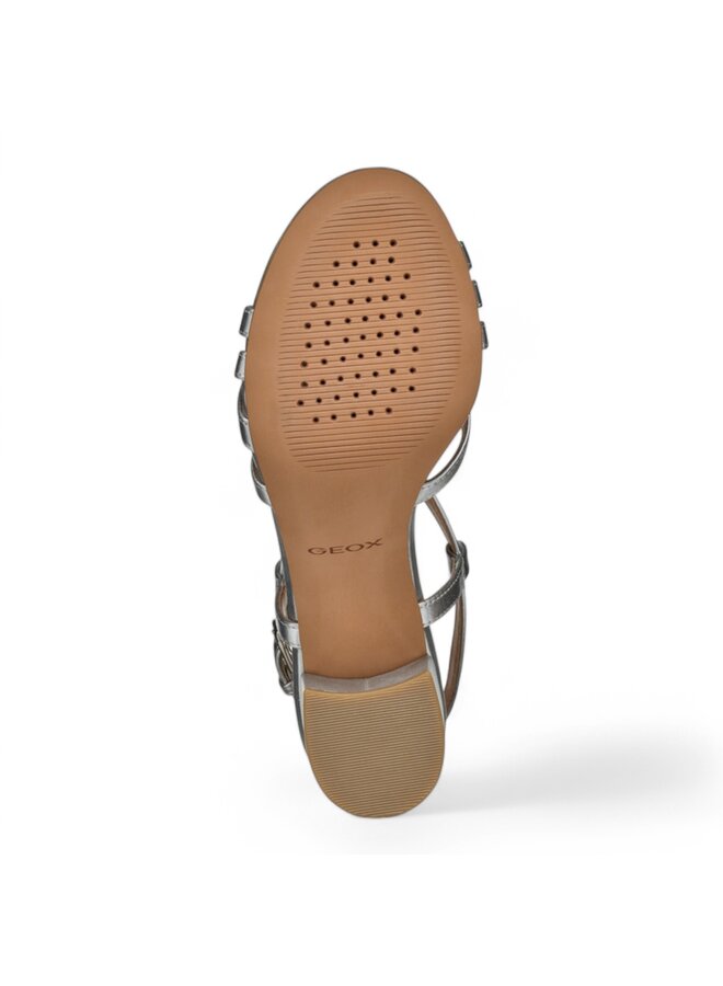 Geox D55YZB D Virnilisa Met Sheep Silver