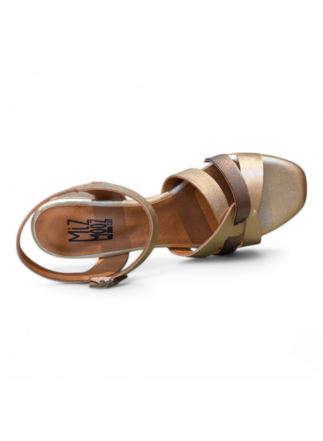 Miz Mooz Bealey Gold/Pew/Gold