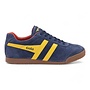 Gola Harrier Suede Navy/Sun/Red