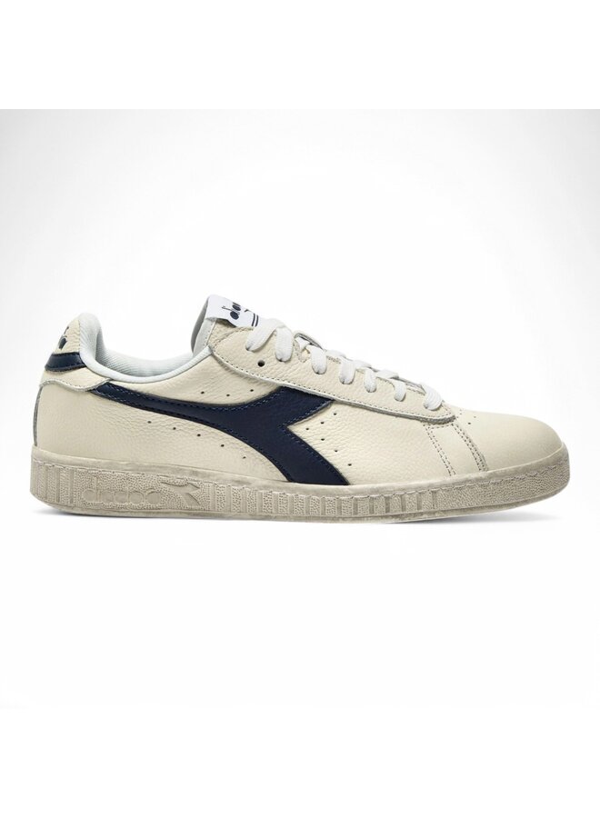 Diadora Game L Low Waxed white/blue caspian sea