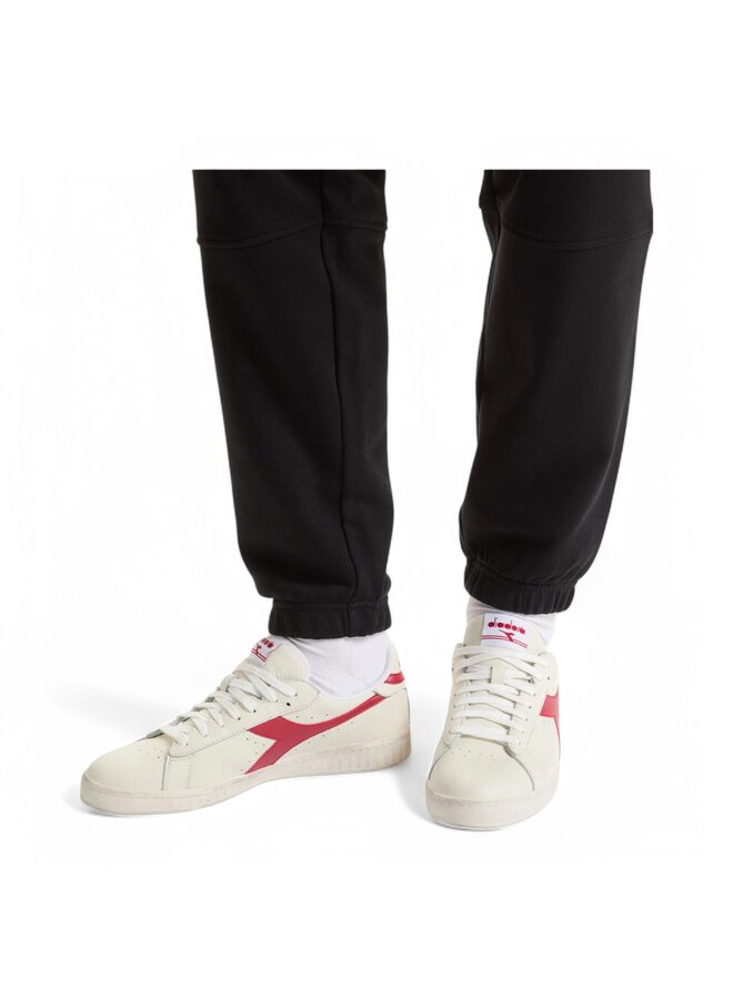 Diadora game L Low waxed white red pepper