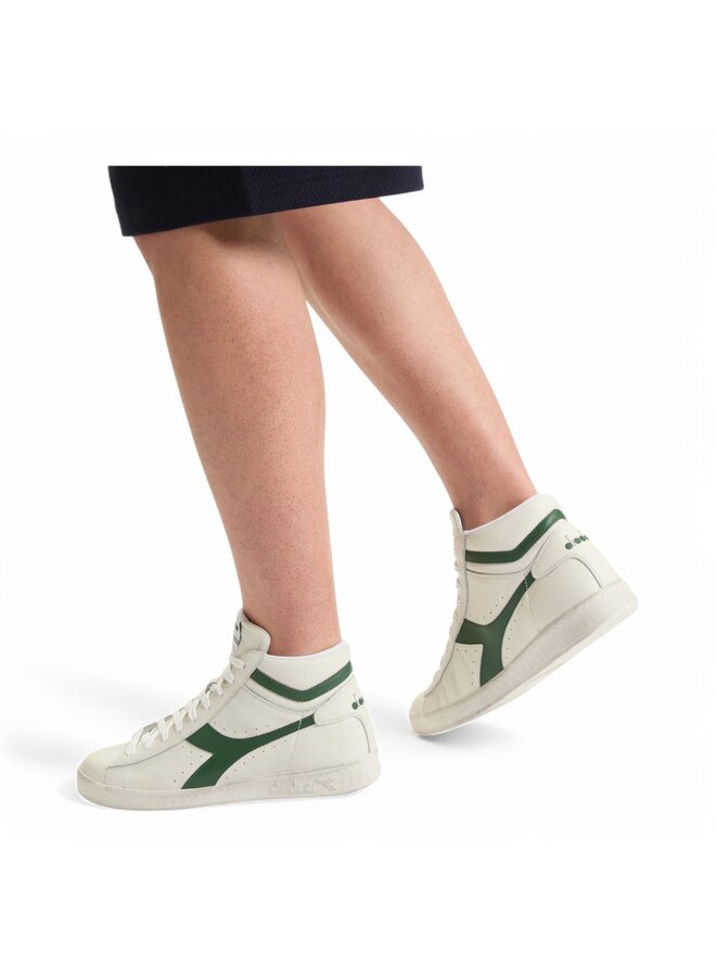 Diadora Game L High Waxed white/fogliage