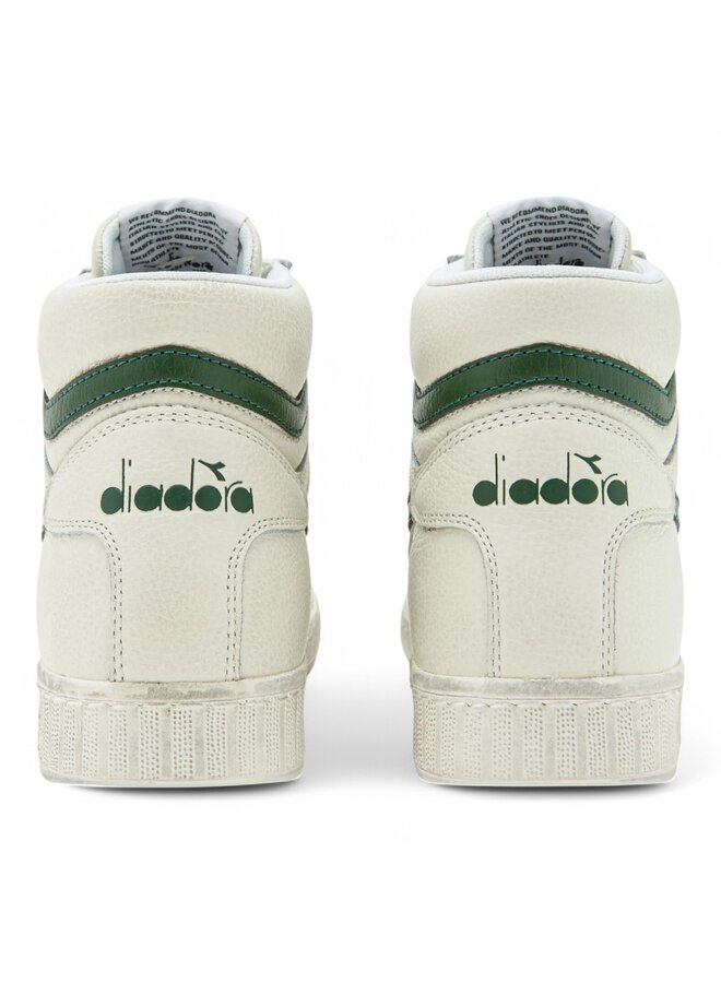 Diadora Game L High Waxed white/fogliage