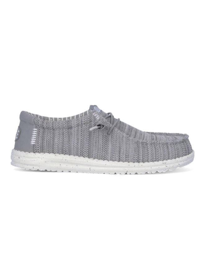 HEYDUDE Wally Stretch Sox Grey