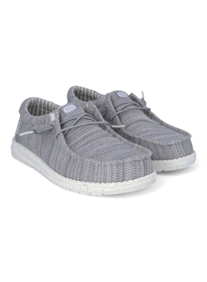 HEYDUDE Wally Stretch Sox Grey
