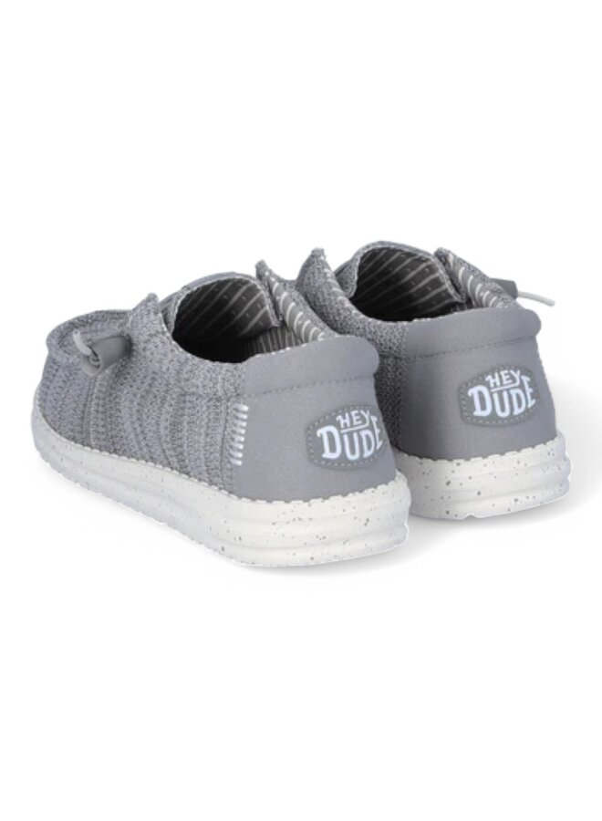HEYDUDE Wally Stretch Sox Grey