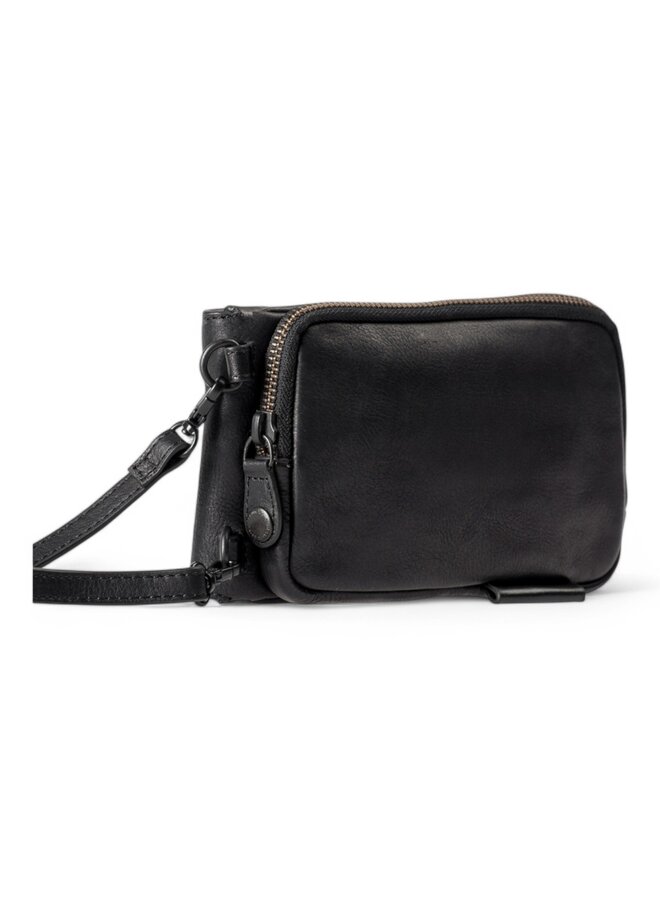 Aunts & Uncles 40478-0  Mrs. Lemon Twist Phonebag Black Smoke