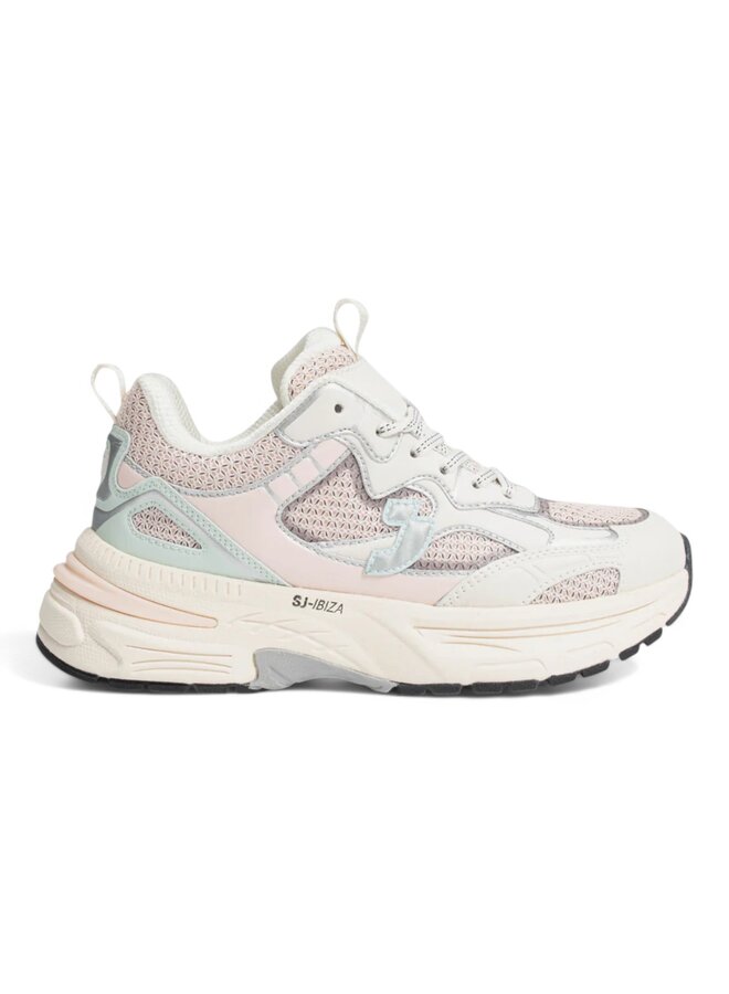SJ Lifestyle 626323 Ibiza Pastel Mesh WHT/PNK