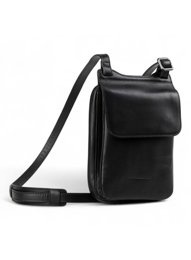 Aunts & Uncles 20044-0 Tulip Phonebag Jet Black
