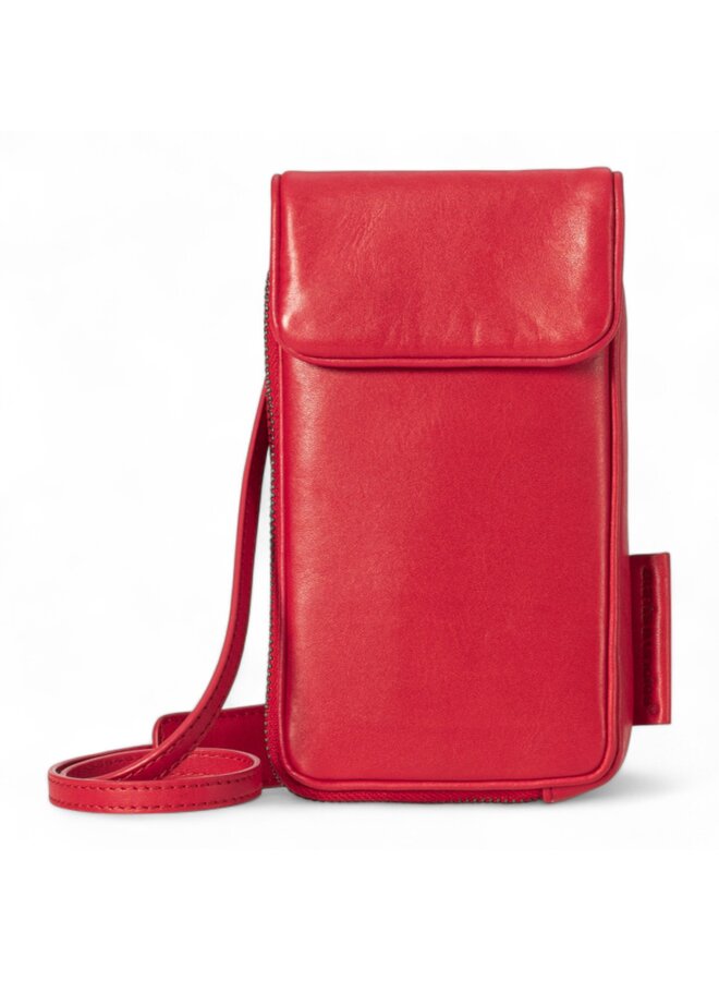 Aunts & Uncles 20021-46 Cloudberry Phone Bag Crimson Red