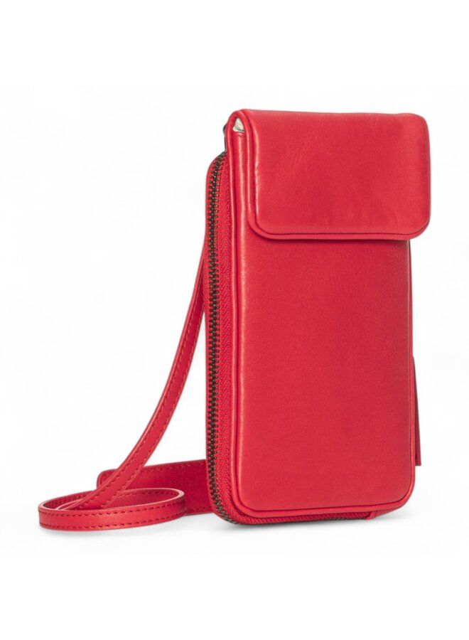 Aunts & Uncles 20021-46 Cloudberry Phone Bag Crimson Red