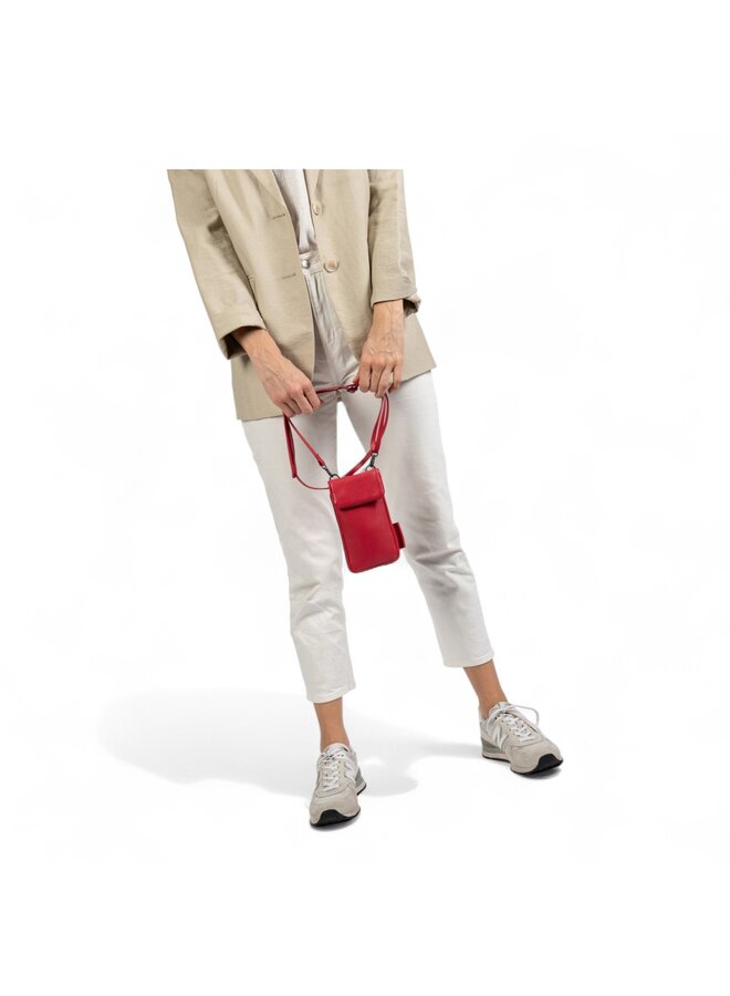 Aunts & Uncles 20021-46 Cloudberry Phone Bag Crimson Red