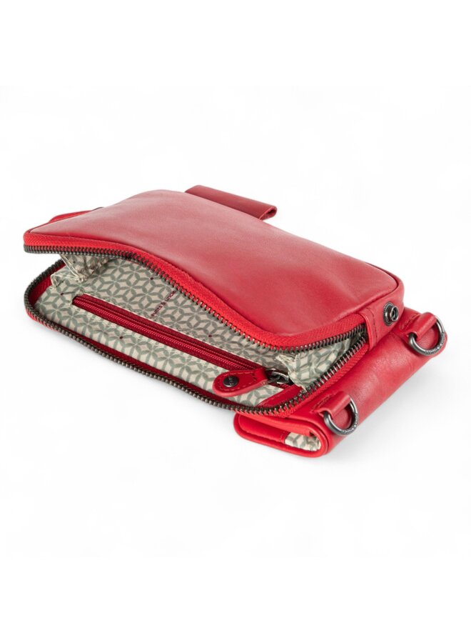 Aunts & Uncles 20021-46 Cloudberry Phone Bag Crimson Red