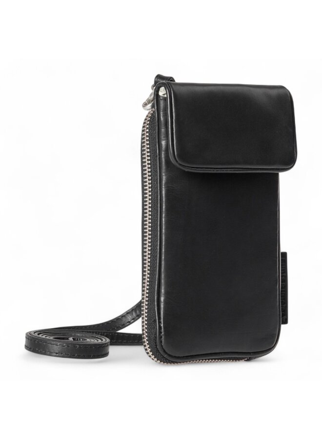 Aunts & Uncles 20021-0 Cloudberry Phone Bag Jet Black