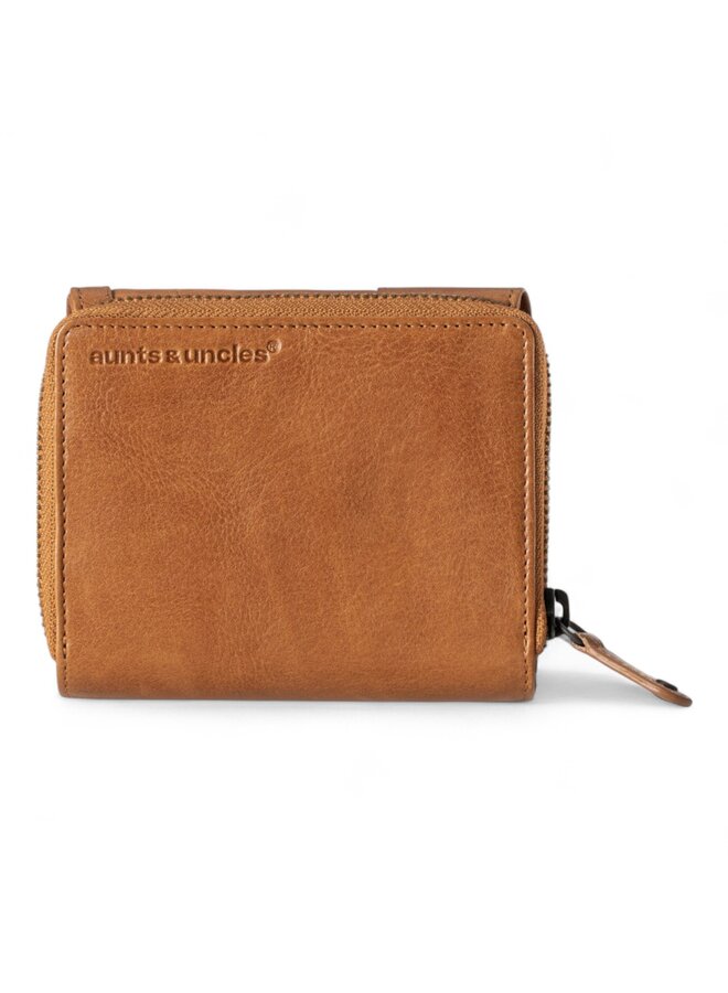 Aunts & Uncles 42204-1 Lotta zipper wallet caramel