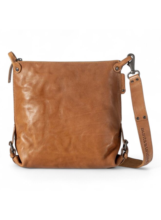 Aunts & uncles 40349-1  Mrs. Raisin Cookie caramel Crossover bag