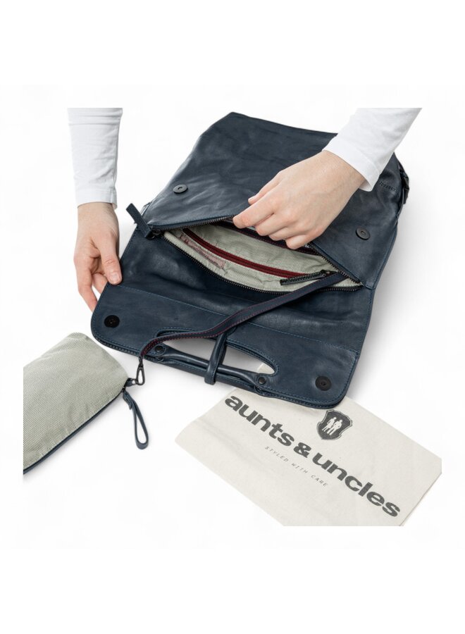 Aunts & uncles Mince Pie backpacl midnight blue