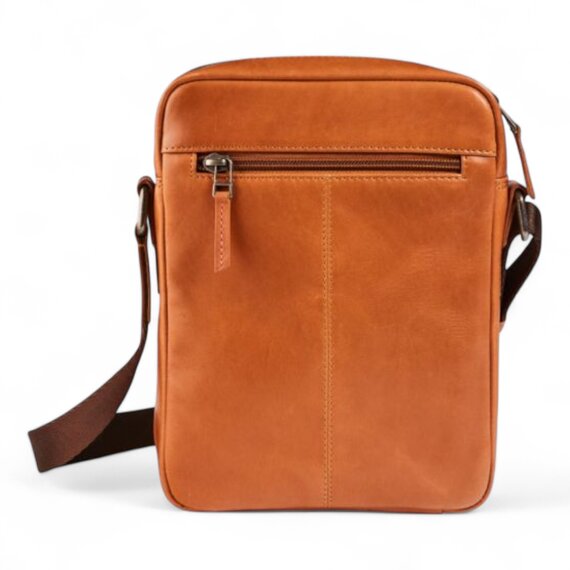 Maverick MAV-NM-809-25 New Men Leather Shoulder Bag Small