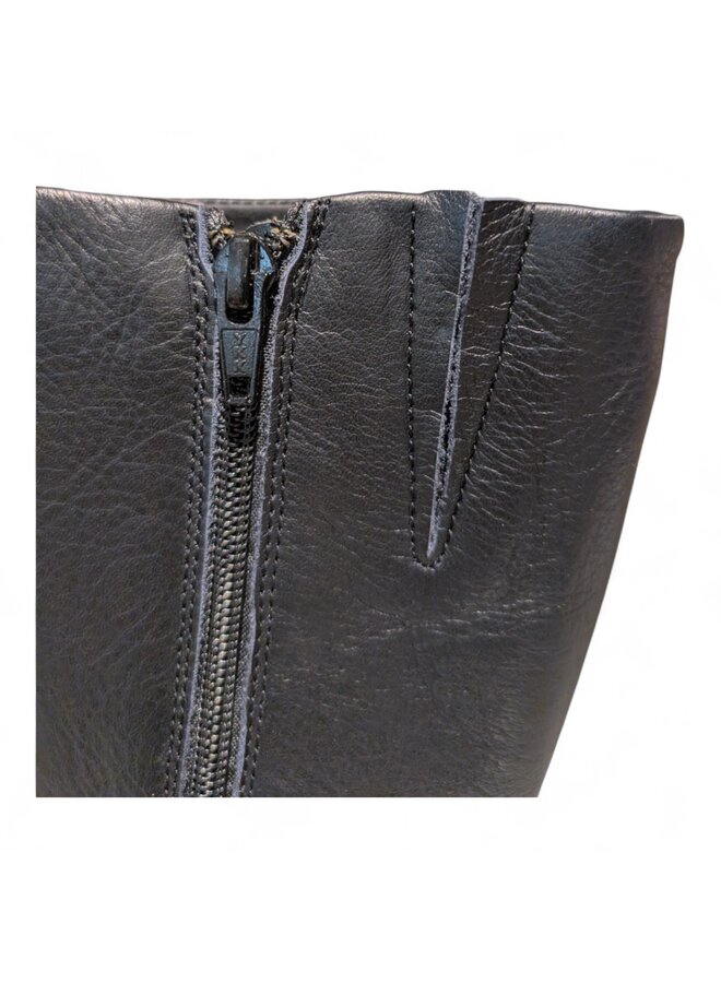 Fly London P211165003 Velvet/Valley-Black/Dk Gold