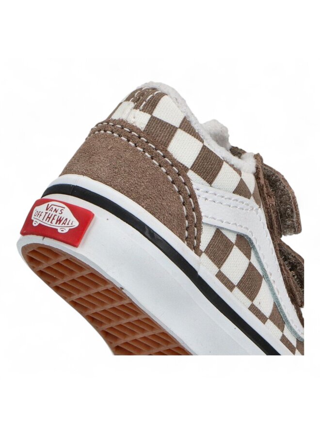 Vans Old Skool V Theory Checkerboard Walnut