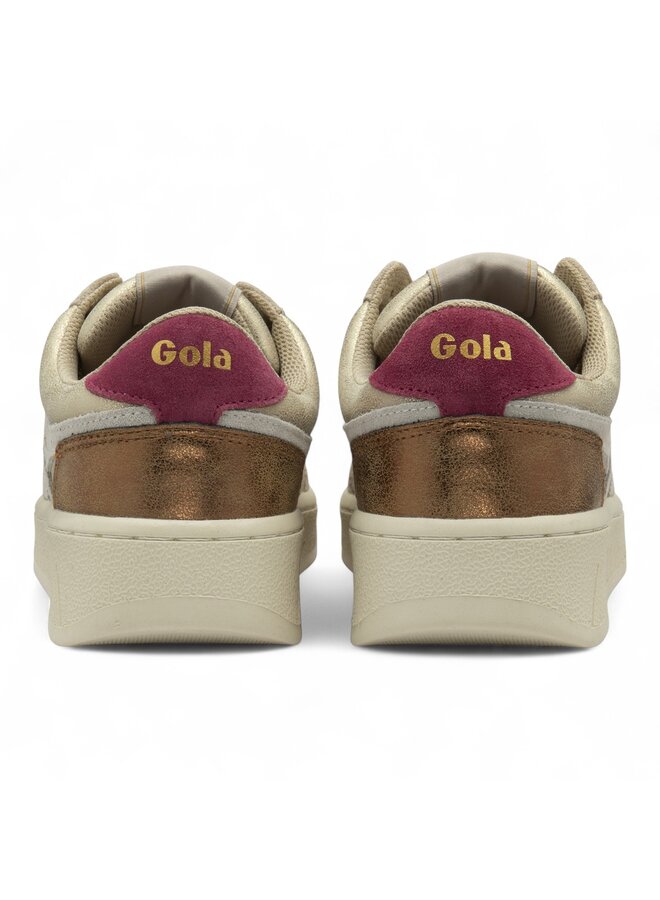 Gola CLB773YW Superslam Blaze II Gold/Off White/Cerise