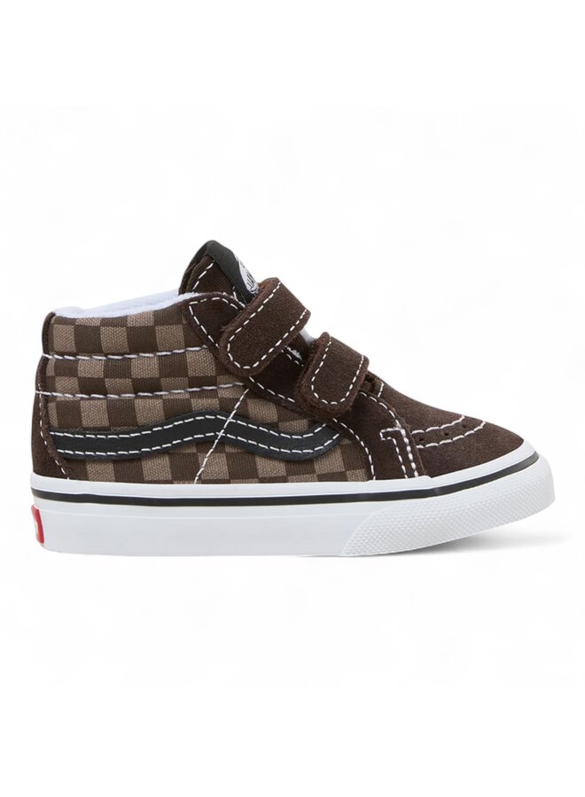Vans Sk8-Mid Reissue V Tonal Check Brown