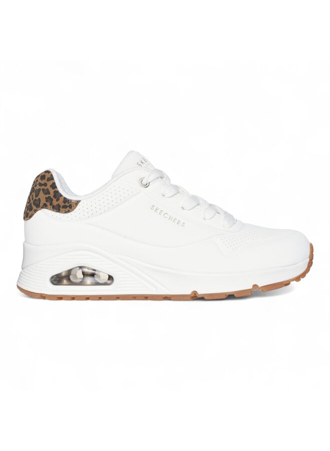 Skechers 177093 Uno- White Jungle Nite