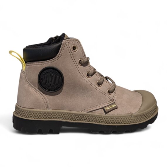 Palladium Pampa Hi Cuff Dusky Green