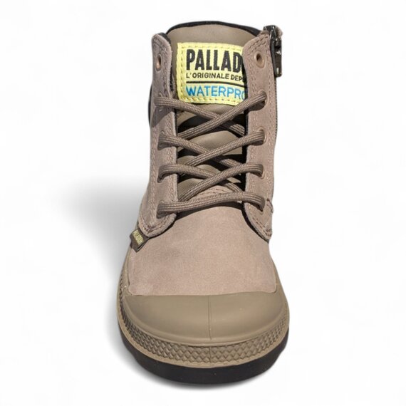 Palladium Pampa Hi Cuff Dusky Green