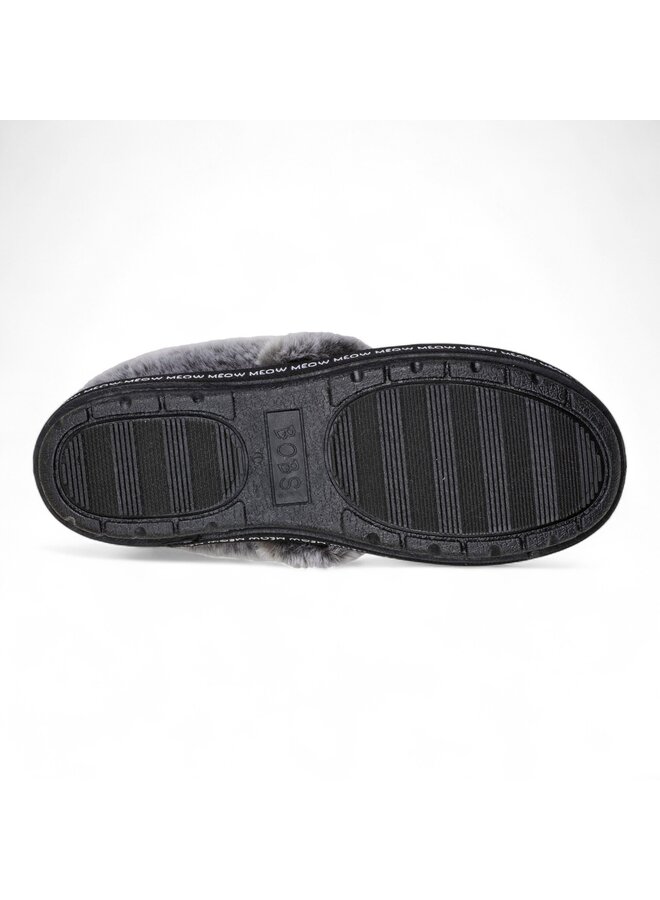 Skechers 33355 Bobs Too Cozy-Meow Pajamas Black