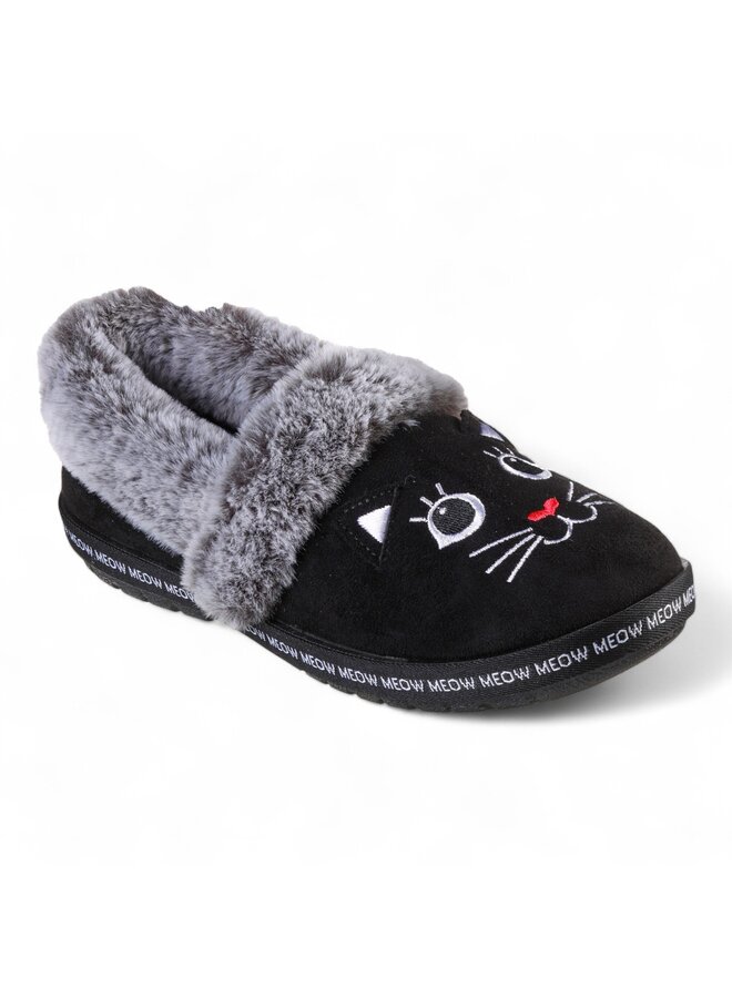Skechers 33355 Bobs Too Cozy-Meow Pajamas Black