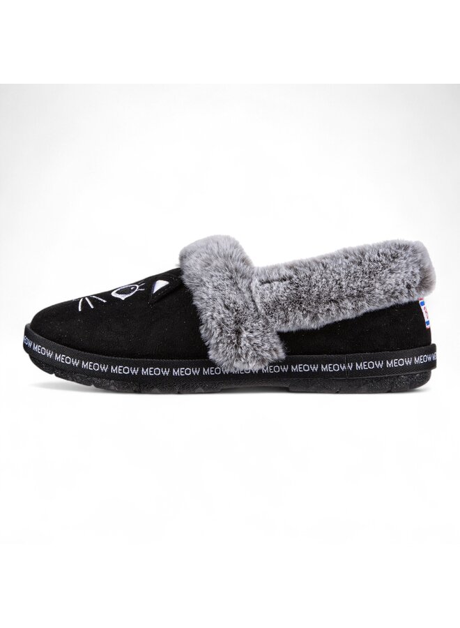Skechers 33355 Bobs Too Cozy-Meow Pajamas Black