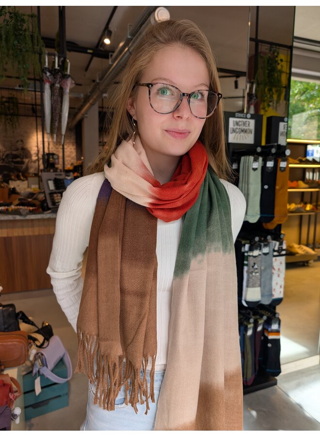 Bulaggi BU-20068 Degradé Khaki/Oranje/Creme