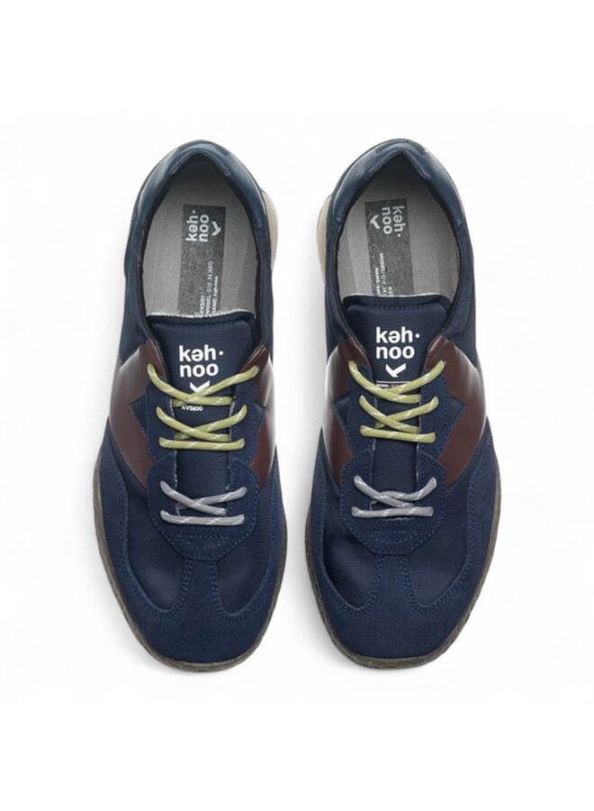 KEH-NOO KM 9775 Navy/Bordeaux