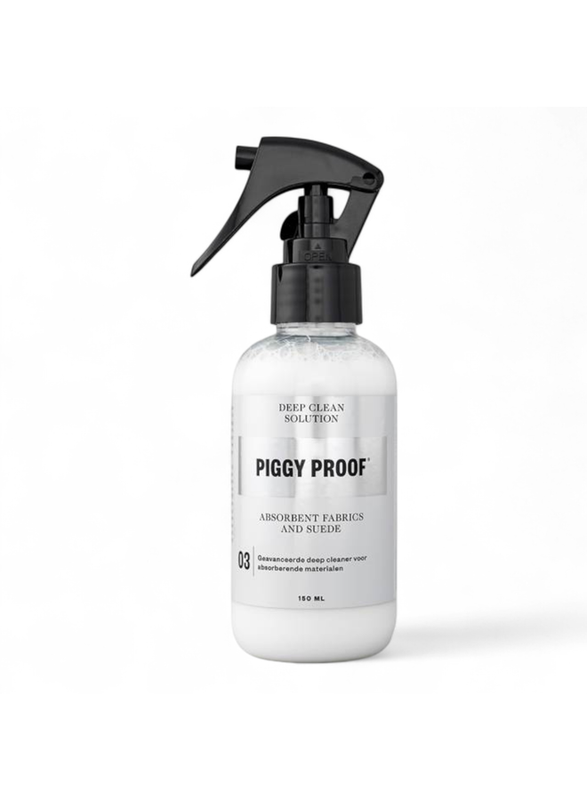 Piggy Proof 03 Deep Clean Solution Absorbent Fabrics & Suede