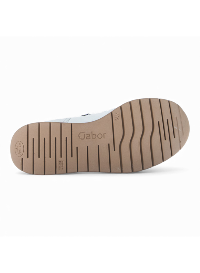 Gabor 86.307.60 Velour Bianco White Silber